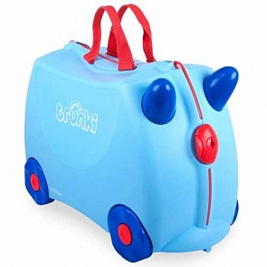 Чемодан на колесах Trunki Джоржд, голубой (Trunki, 0166-GB01)